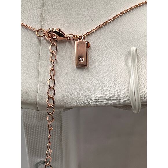 Kate Spade NY Rose Gold-Tone Initial A Disc Pendant One in a Million Necklace - Picture 7 of 9